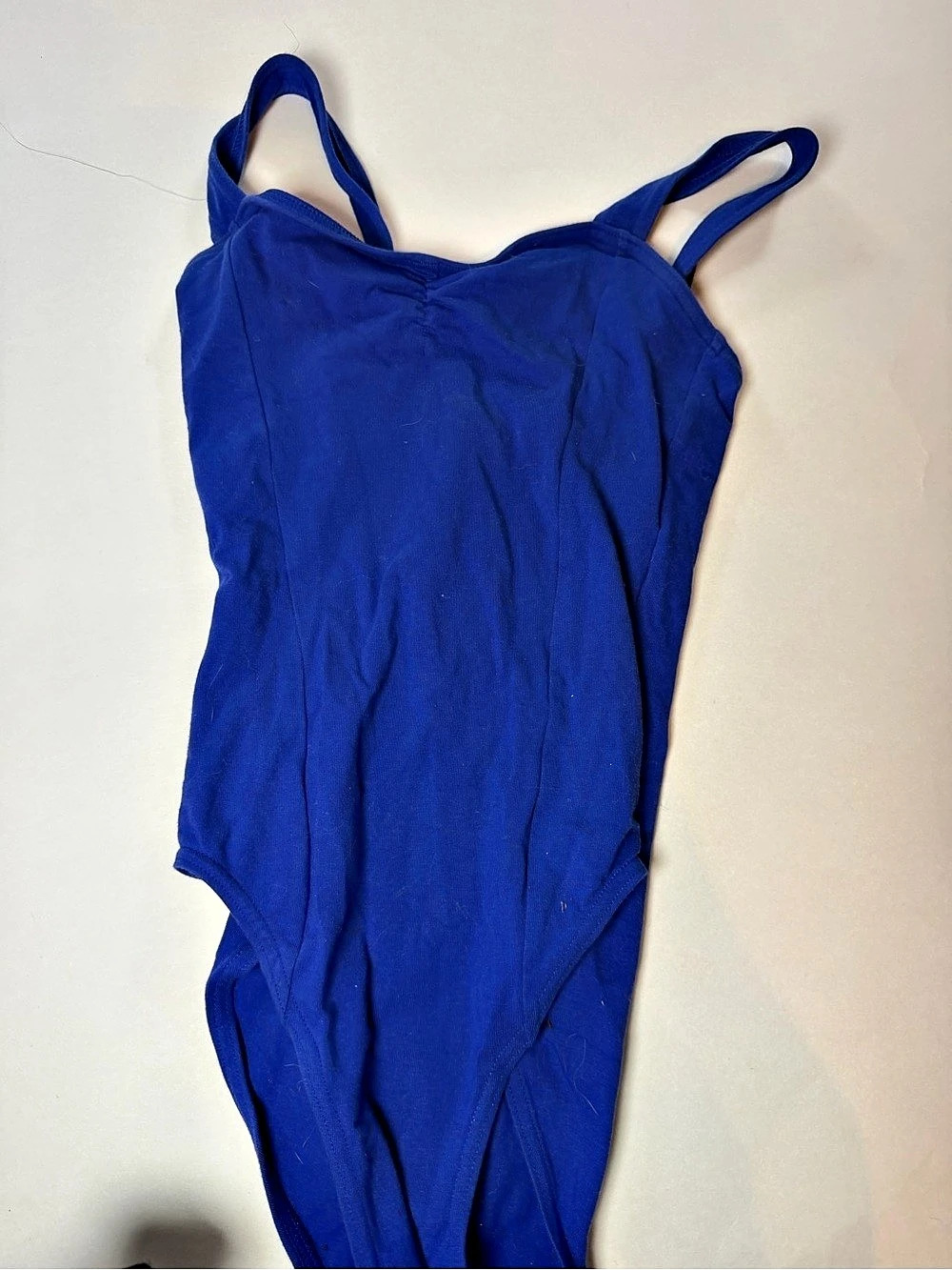 Capezio Camisole Leotard with built in bra Blue